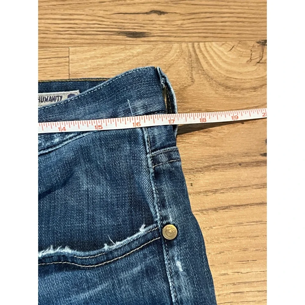 Citizens of Humanity Sid Straight Leg Jeans Medium Wash Blue Denim Size 33